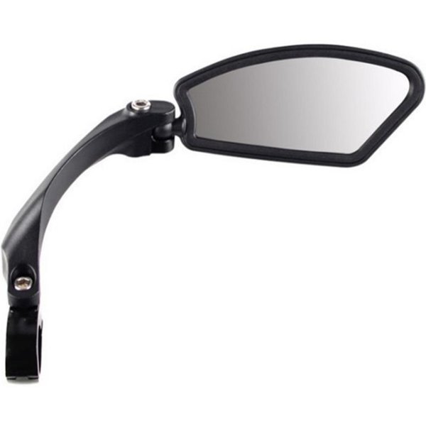 Espejo De Bicicleta Espejo De Bicicleta Ajustable Manillar Espejo Retrovisor Espejo Retrovisor Convexo Manillar Right Negro-image