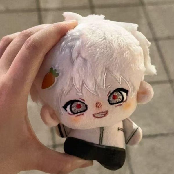 Nuevo 10Cm Peluche Anime The Summer Hikaru Died Yoshiki Tsujinaka Peluche Juguete Adorno Para Mochila Llavero Colgante De Peluche Lindo 10Cm-image