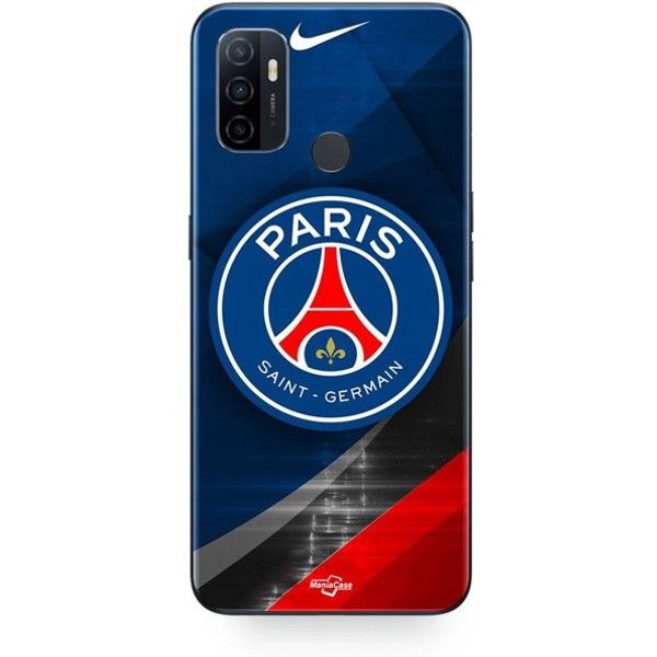 Coque Oppo A32 Paris Saint Germain Football Logo Maniacase Negro-image