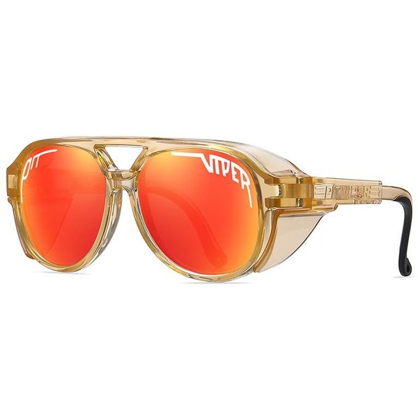Gafas De Ciclismo Pit Viper Steampunk Gafas De Sol Steampunk De DiseñAdor Gafas De Sol Para Adultos UV400 Hombres Mujeres Gafas De Sol Vintage Vintage Gafas De Sol Beige-image