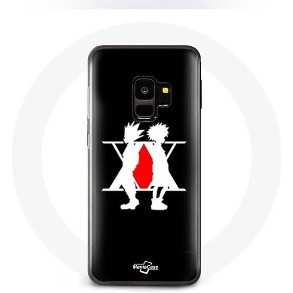 Funda Para Samsung Galaxy S9 Plus Hunter X Hunter Logo Manga Fondo Negro-image