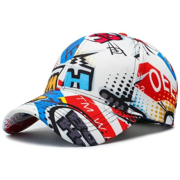 Gorra De BéIsbol Nueva Primavera Personalidad Moda Calle Sombrero Hip AlgodóN Sombrero Hip Hop Adjustable-image