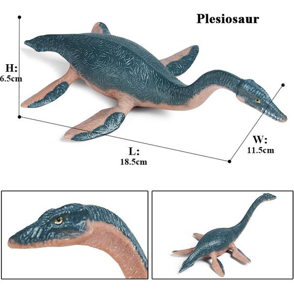 Oenux ŚWiat DinozauróW Jurajskich Eoraptor Dilophosauridae Mosasaurus Velociraptor T-Rex ZwierzęTa Model Figurki Akcji Zabawka Dla Dziecka Prezent-image