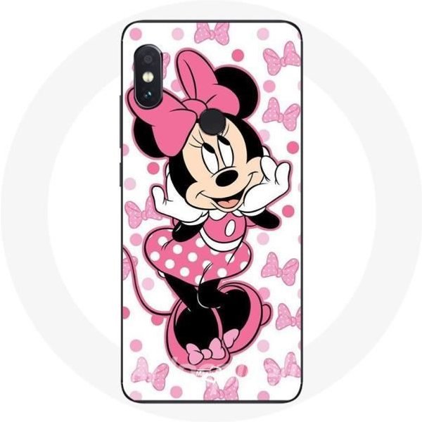 Funda De ProteccióN - Xiaomi - Redmi Note 5 Pro - Minnie Mouse - Dibujo Animado Lindo - Rosa Color Rosa-image