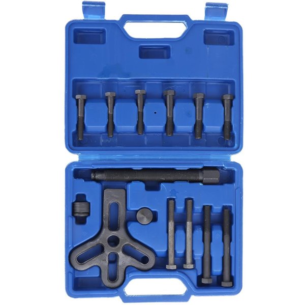 Kit Extractor De Volante De 13 Piezas Extractor Amortiguador ArmóNico Polea De Engranaje Herramienta De ReparacióN De AutomóViles-image