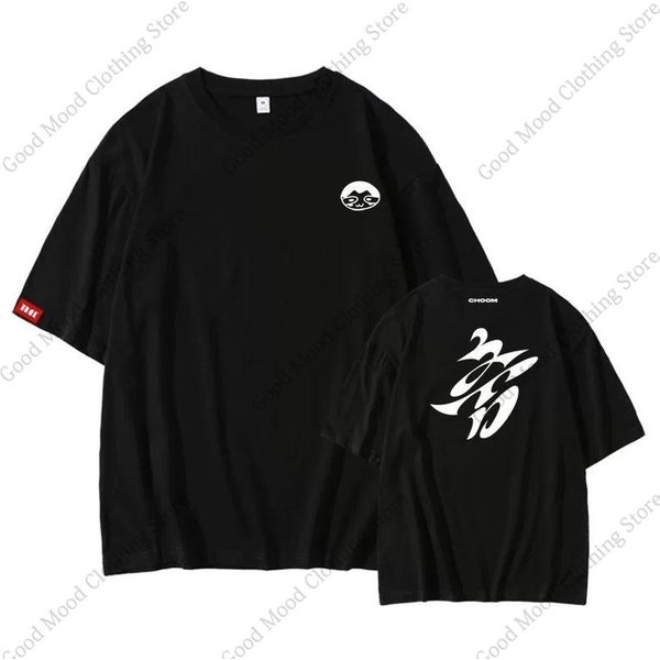Babymonster Choom Koszulka Kpop Moda Nowy Album Koszulka Dla FanóW Unisex Damska Casualowa Letnia Wysokiej JakośCi BawełNa KróTki RęKaw Topy 2XL-image