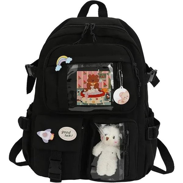 Mochila Kawaii EstéTica Para Mujer Mochila Escolar Para Adolescentes Mochila Japonesa Coreana Mochilas Escolares Lindas Mochila-image
