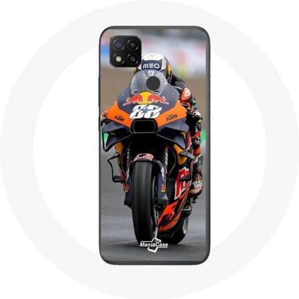 Funda - Maniacase - Xiaomi Redmi 9C - Miguel Oliveira Moto GP - Flexible - ProteccióN Negro-image