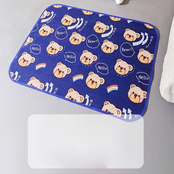 Colchoneta Impermeable Para Dormir Para Perros Y Gatos Para Dormir Para Perros Colchoneta De Hielo Para Mascotas De Verano Colchoneta Refrescante Para Gatos Colchoneta De Verano Para El Suelo De La Caseta S 40*30Cm-image