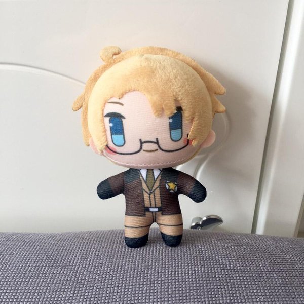 10Cm Hetalia Axis Powers Mini MuñEco De Peluche Colgante Alfred F. Juguete De Peluche Cosplay De Jones Arthur Kirkland Para Fans De Anime 10Cm-image