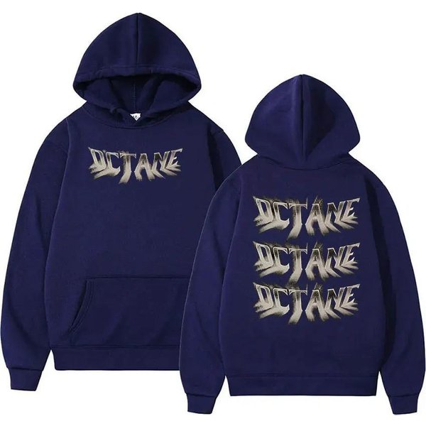 Don Toliver Octane Nowy Album 2026 Bluza Z Kapturem Unisex Hip Hop LuźNa Oversize Bluza Vintage DłUgi RęKaw Z Kapturem Streetwear Y2K XXL BiałY-image