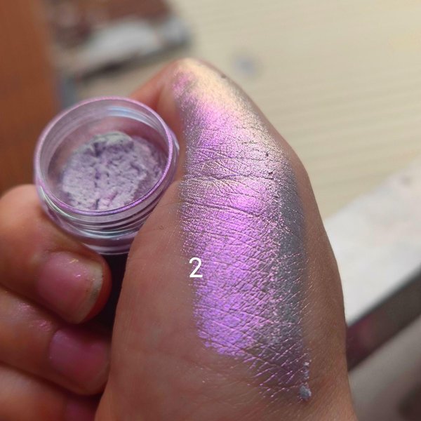 Brokatowy Puder Do Cieni Do Powiek DłUgotrwałY Chromowany Kameleon Holograficzny Puder Do Cieni Do Powiek Pigment Do MakijażU Oczu Dla Kobiet Kosmetyk-image