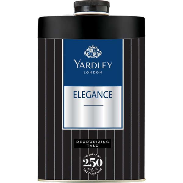 Yardley London Elegance DezodorująCy Talk Dla MężCzyzn 250G Super Drobny Fougere Aromatyczny Drzewny Zapach Puder Do CiałA-image