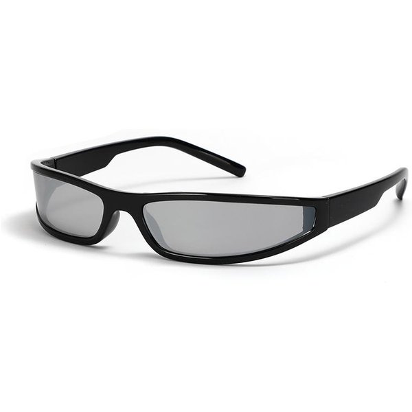 MałE ProstokąTne WąSkie Oprawki Okulary PrzeciwsłOneczne Dla Kobiet Sttwear Y2K Okulary PrzeciwsłOneczne Damskie Stylowe Vintage Sportowe Okulary PrzeciwsłOneczne As Shown-image