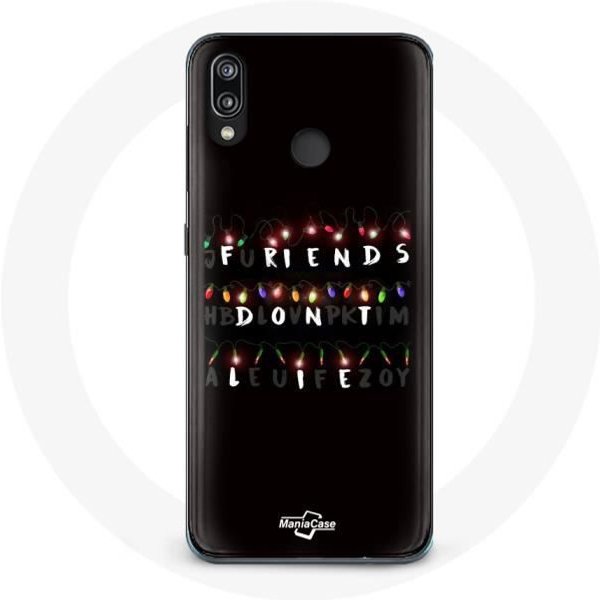 Funda Para Huawei P20 Lite Stranger Things PóSter Friends Don't Lie Feliz Navidad-image