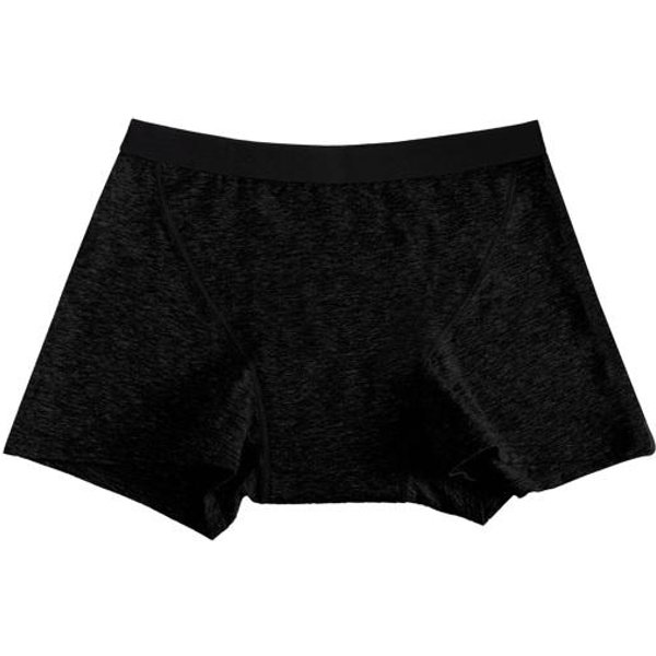Bragas Menstruales De AlgodóN Para Mujer, De 4 Capas, A Prueba De Fugas, De Cintura Media, Absorbentes Para La Noche, Para Flujo Abundante. L Negro-image