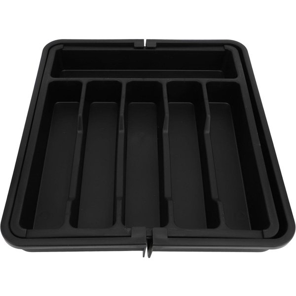 Organizador De Cubiertos Expandible Bandeja De PláStico Para Utensilios Soporte Para Cubiertos Organizador De CuberteríA En CajóN-image