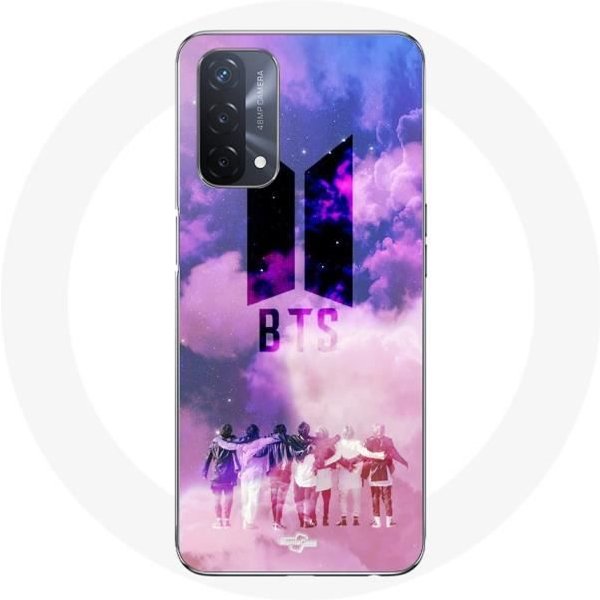 Funda - Maniacase - Oppo A93 5G - Logo BTS - Flexible - Kpop-image