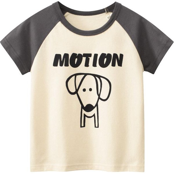 Ropa Infantil Ropa Para Bebé NiñA Camiseta Infantil De Manga Corta 140Cm-image