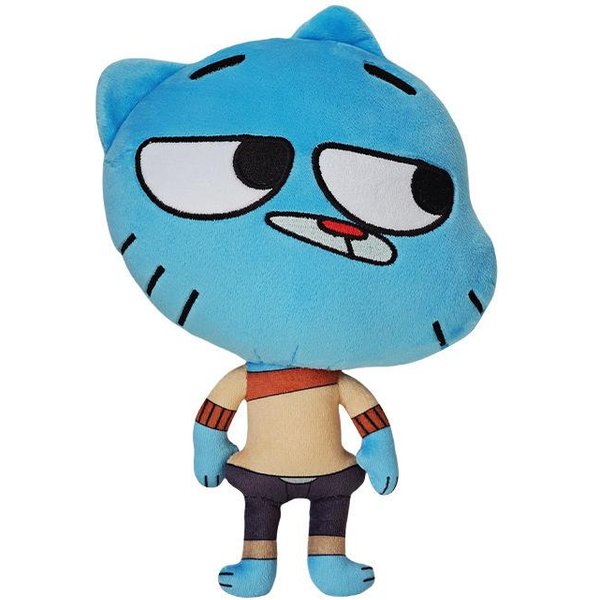 ŚWiat Gumballa Pluszowa Zabawka KreskóWka Niesamowity ŚWiat Gumball Darwin Anais Uroczy Kot KróLik Pluszowe ZwierząTko Lalka Prezent Urodzinowy ŚWiąTeczny Dla Dzieci Blue-image