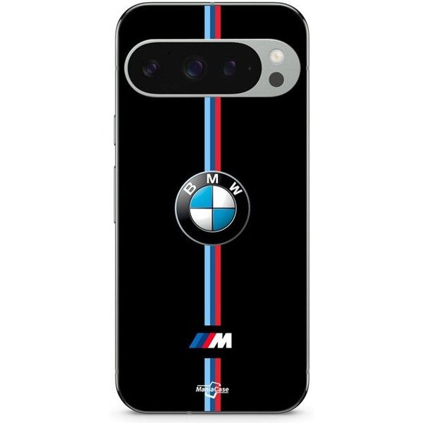 Etui Na Telefon - Maniacase - Google Pixel 9 Pro XL - Silikon TPU - MięKkie - Logo BMW-image