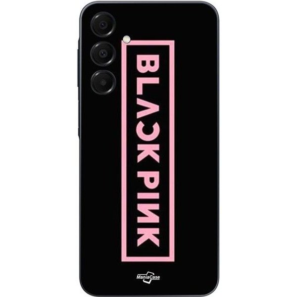 Funda - Blackpink - Galaxy A16 - Silicona - Negra - Entradas Vip Negro-image