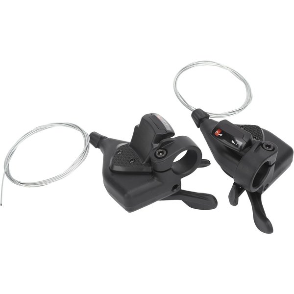 Palancas De Cambio Desviadores Bicicleta MTB 3X8 Velocidades Aluminio Plegable Manetas Ciclismo-image