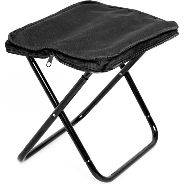 Taburete Plegable PortáTil Para Acampar, Taburete Con Cremallera, Taburete Plegable Ligero Para Acampar Al Aire Libre-image