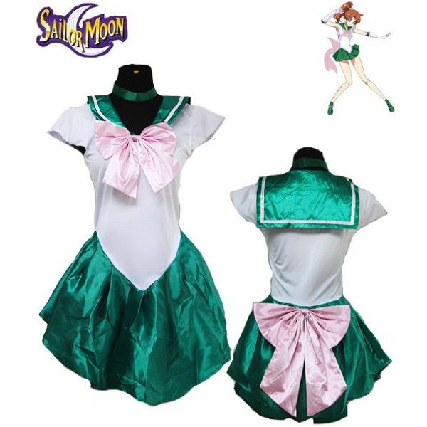 Anime JaponéS Sailor Moon Guardiana Disfraces De Cosplay Sailor Moon Chibiusa Hino Rei Kino Makoto Ropa Para Adultos Soldado De Juego Vestido XXL White-image