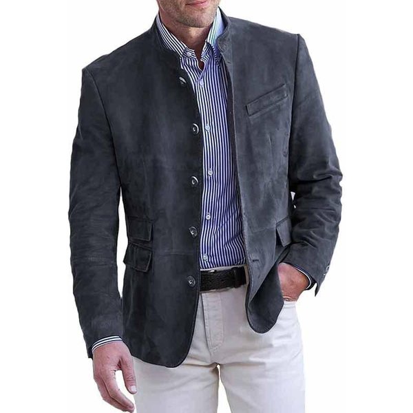 Blazer Masculino Blazer Para Hombre Blazer Para Hombre Blazers Para Hombres Chaqueta De Hombre Chaquetas De Traje Manblazer Para Hombres 3XL Black-image