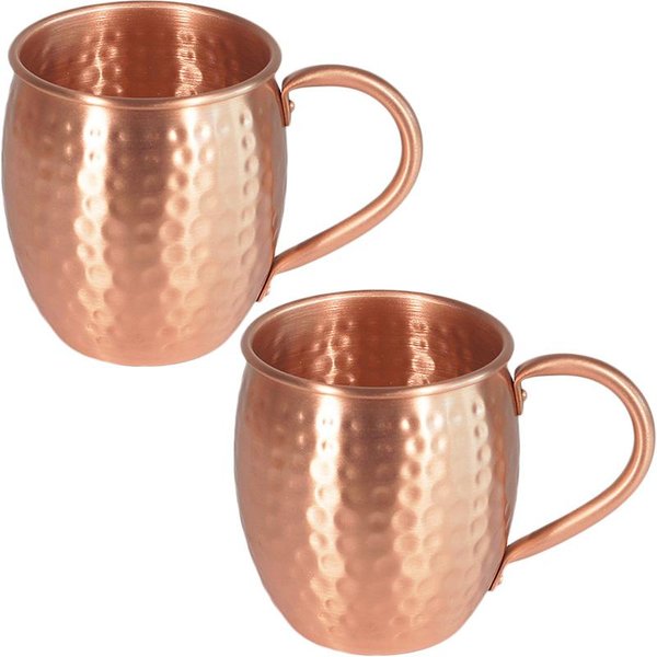 100% Miedziany Kubek Moscow Mule TrwałE Miedziane Kufla Do Piwa 350Ml Kubek Do Kawy Kubek Do Mleka Czysta Miedź Kubek Barowy Naczynie Do NapojóW 350Ml-image