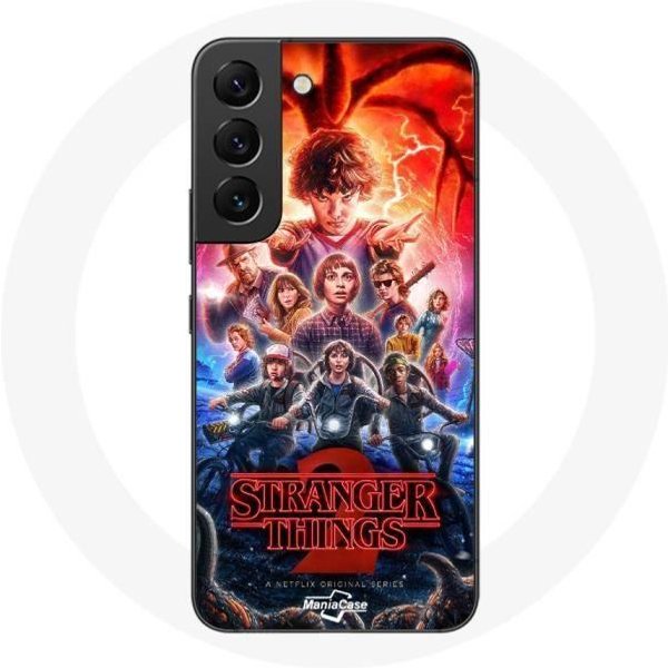 Coque Pour Samsung Galaxy S22 Stranger Things Affiche Saison 2-image