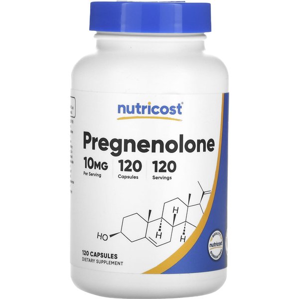 Nutricost, Pregnenolon, 10Mg, 120 KapsułEk-image
