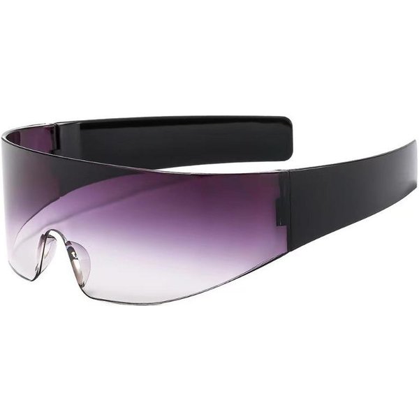 Nowe Damskie Okulary PrzeciwsłOneczne Do Jazdy Konnej MęSkie Sportowe Okulary Rowerowe Wiatroodporne Okulary PrzeciwsłOneczne Kolorowe Gradientowe UV400 Gafas De Sol As Shown In The Figu-image