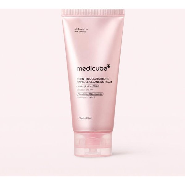Espuma Limpiadora CáPsula De GlutatióN Rosa Pdrn Medicube, 120G White-image
