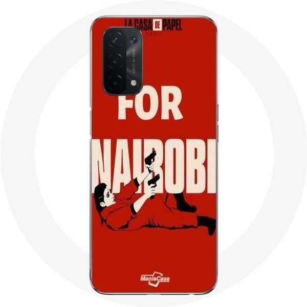 Funda Para Oppo A74 5G - La Casa De Papel - Nairobi - Flexible - SintéTica - Mixta-image