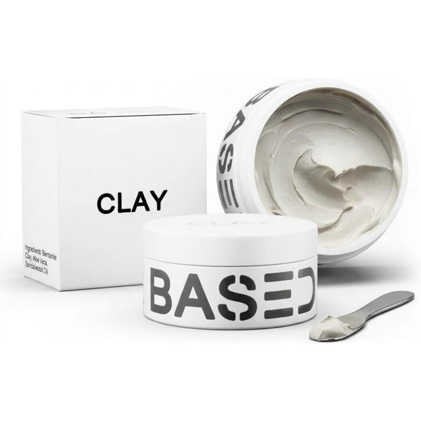 Producto De Estilismo Capilar A Base De Arcilla Para Hombres, Acabado Mate, FijacióN Fuerte 1Pcs Blanco-image