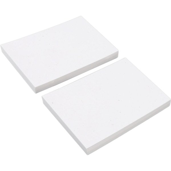 100 Piezas Cartulina PortáTil PequeñAs Tarjetas De Arte Pintadas A Mano Papel Blanco En Blanco Postales Paquete Set Para-image