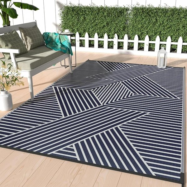 Esterilla De Camping Para Exteriores – Alfombra De Suelo Resistente Al Agua Y Lavable | Para Picnic, Playa, JardíN, Alfombra PortáTil FáCil De Limpiar 120*160Cm-image