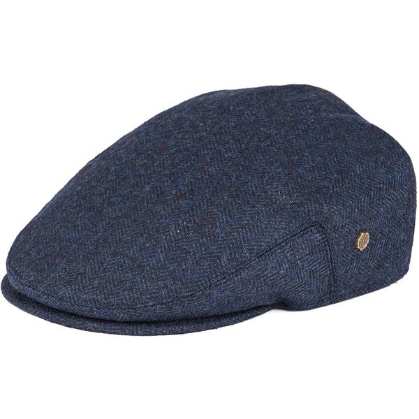 Voboom WełNa Tweed JodełKa Irlandzka Czapka MężCzyźNi Kobiety Beret Cabbie Czapka Kierowcy Czapki Newsboy Golf Ivy Czapki PłAskie Zielony Granatowy Czarny 60-61Cm Ciemnoniebieski-image