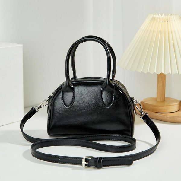 Bolso Boston De DiseñO De Alta Gama Y Nicho, Bolso De Mano Simple Y VersáTil Para Mujer, Bolso PequeñO Cuadrado Cruzado-image