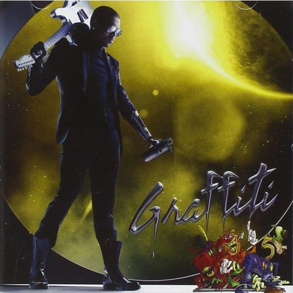 CD Chris Brown - Graffiti 88697619052 Jive 2009 Canadá Rap & Hip-Hop/R&B Usado Yellow-image