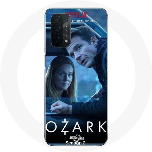 Funda Para Oppo A74 5G - Maniacase - Ozark Temporada 4 - PóSter De Wendy Y Marty - Flexible - Blanco-image