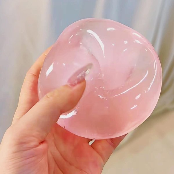 Zabawki Niebieska Maltodekstryna Squishy Anty Stres Zabawka Sensoryczna Fidgety MięKka Symulowana Przezroczysta Niebieska Maltodekstryna Powolne Odbicie Zabawka Dekompresyjna-image