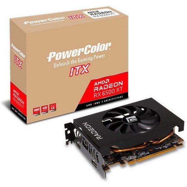 PowerColor Radeon RX 6500 XT ITX 4GB GDDR6