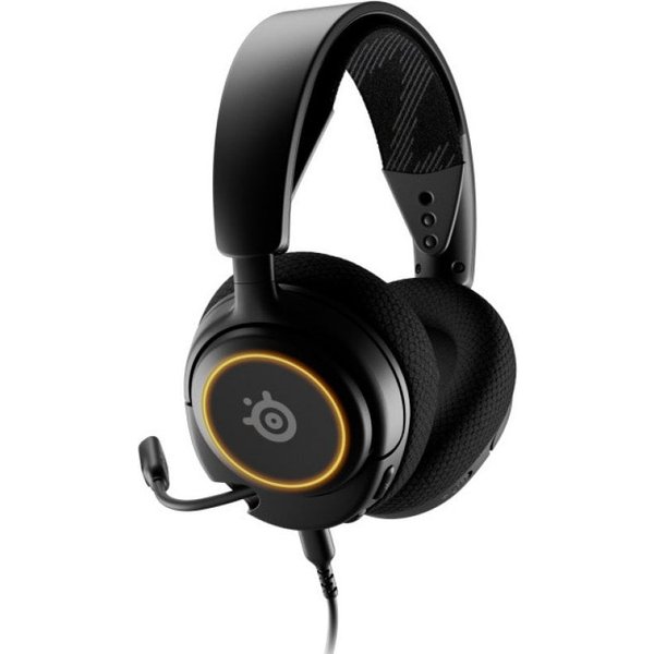 SteelSeries Arctis Nova 3 RGB Casque Gaming PC/PS4/PS5/Switch Noir