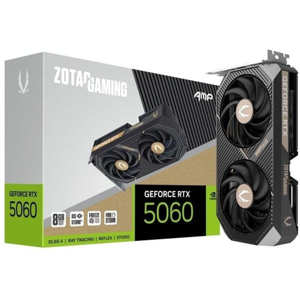 Zotac GeForce RTX 5060 AMP 8GB GDDR7 Reflex 2 RTX AI DLSS4