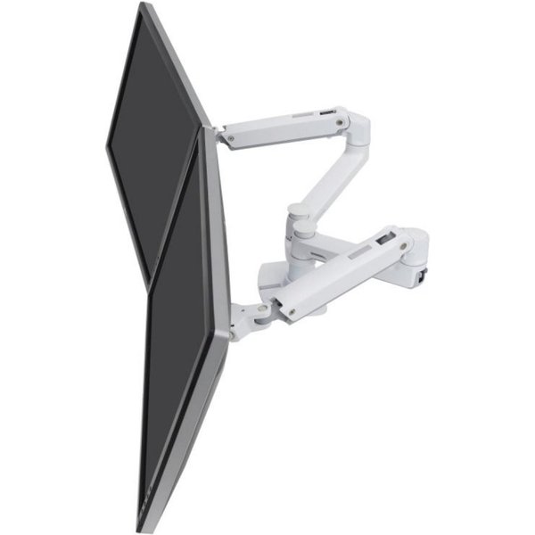 Braço para Montagem Dupla Ergotron LX Series 45-491-216 Ajustável Blanc Braço para Montagem Dupla Ergotron LX Series 45-491-216 Ajustável Blanc