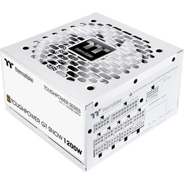 Thermaltake Toughpower GT Snow 1200W 80 Plus Gold entièrement modulaire blanche