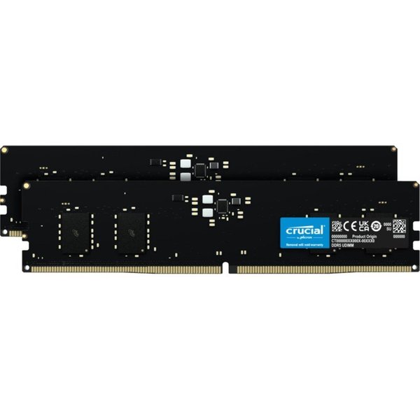 Crucial CT2K8G56C46U5 16Go 2x8Go DDR5 5600MHz CL46 Multicolore